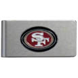 San Francisco 49ers Brushed Metal Money Clip